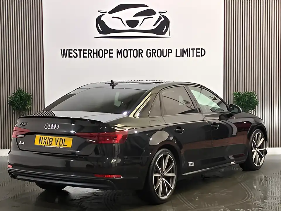 Used 2018 Audi A4 Black Edition Black - Interior and Exterior details 4