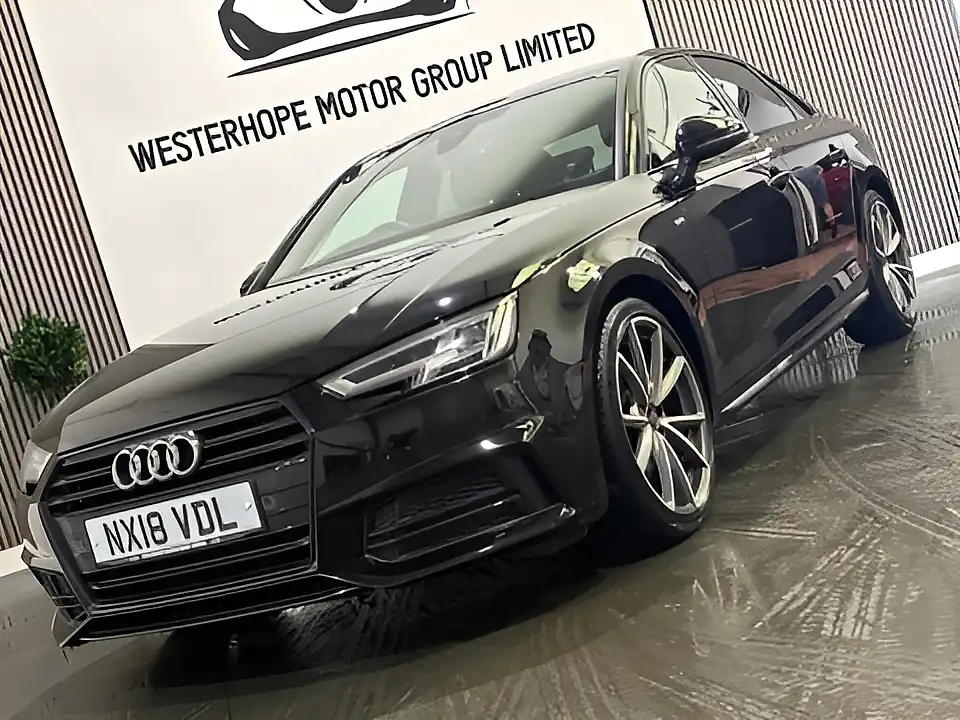 Used 2018 Audi A4 Black Edition Black - Interior and Exterior details 6