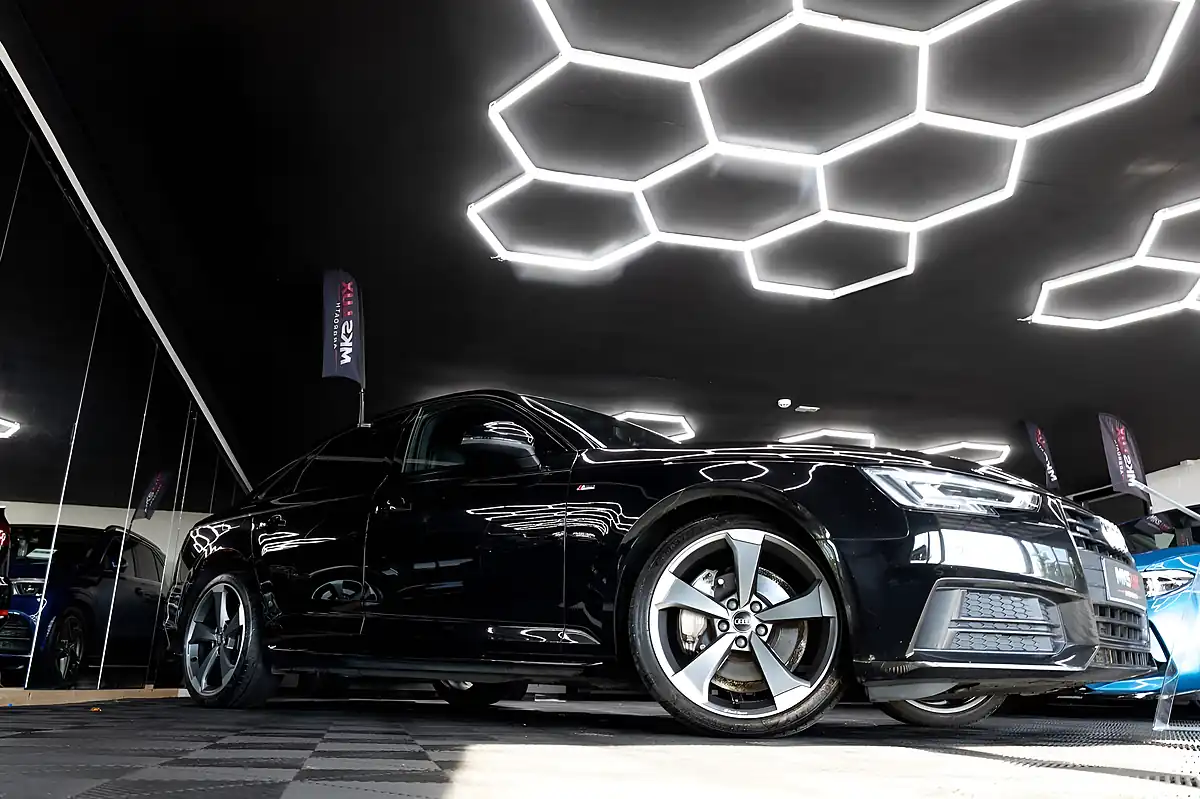Used 2018 Audi A4 Black Edition Black - Interior and Exterior details 2