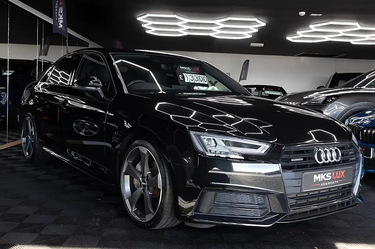 Used 2018 Audi A4 Black Edition Black - Interior and Exterior details 3