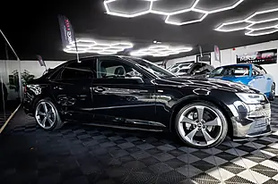 Used 2018 Audi A4 Black Edition Black - Interior and Exterior details 8