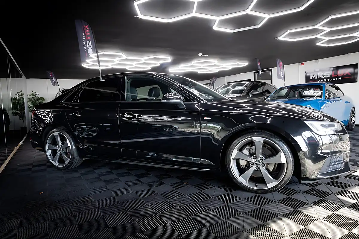 Used 2018 Audi A4 Black Edition Black - Interior and Exterior details 8