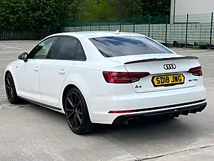 Used 2018 Audi A4 Black Edition Ibis White - Interior and Exterior details 14
