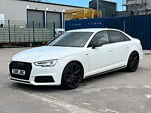 Used 2018 Audi A4 Black Edition Ibis White - Interior and Exterior details 7