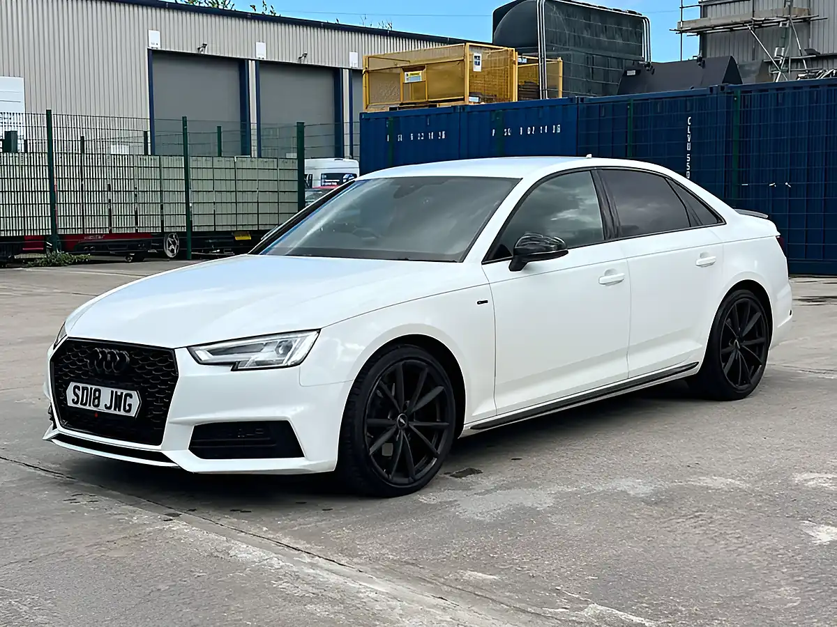 Used 2018 Audi A4 Black Edition Ibis White - Interior and Exterior details 7