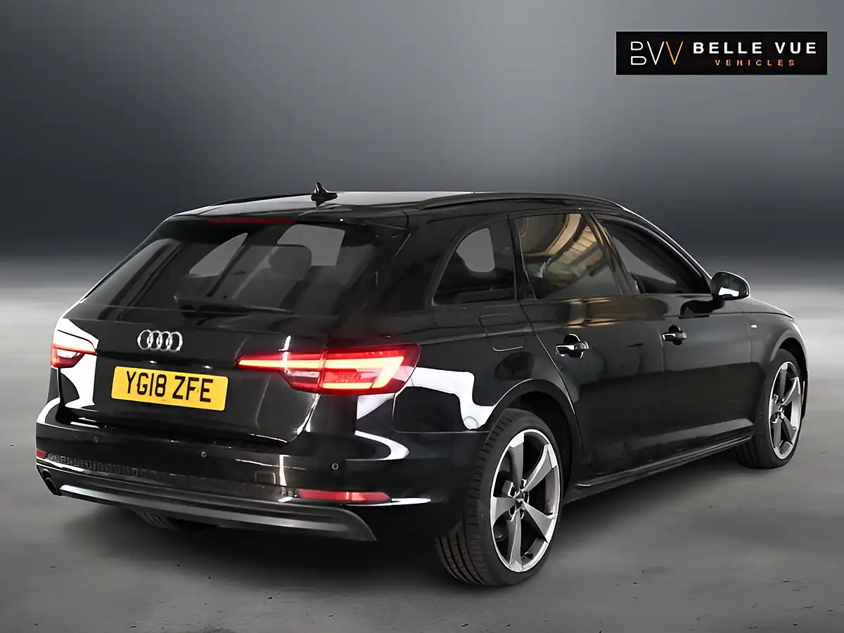 Used 2018 Audi A4 Black Edition Mythos Black - Interior and Exterior details 2