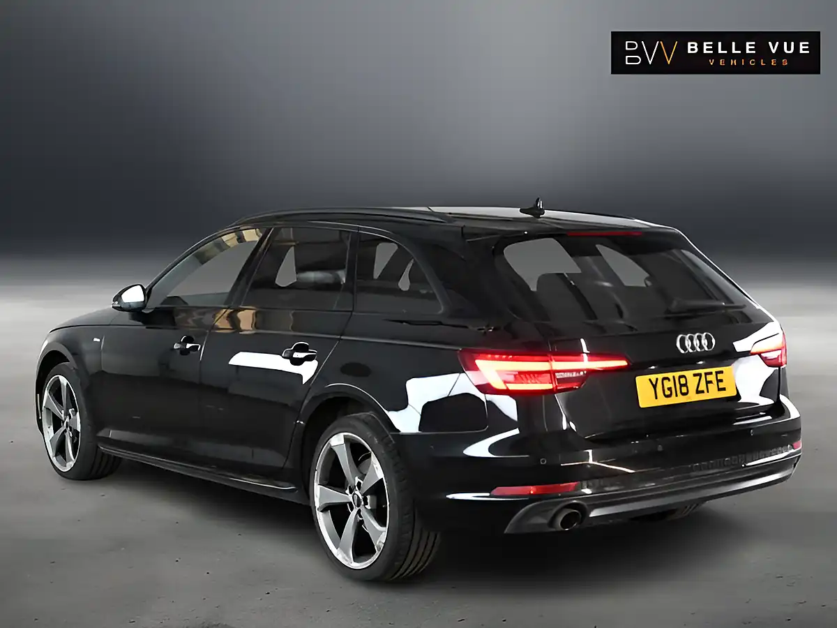Used 2018 Audi A4 Black Edition Mythos Black - Interior and Exterior details 4