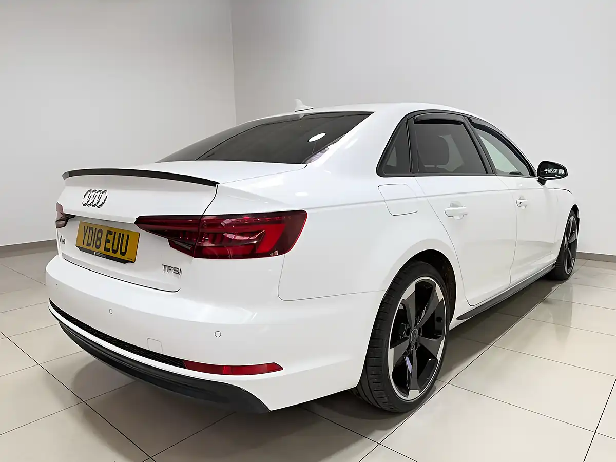 Used 2018 Audi A4 Black Edition White - Interior and Exterior details 11