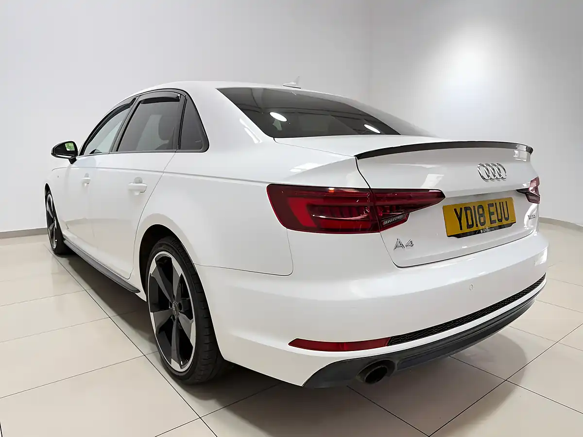 Used 2018 Audi A4 Black Edition White - Interior and Exterior details 9