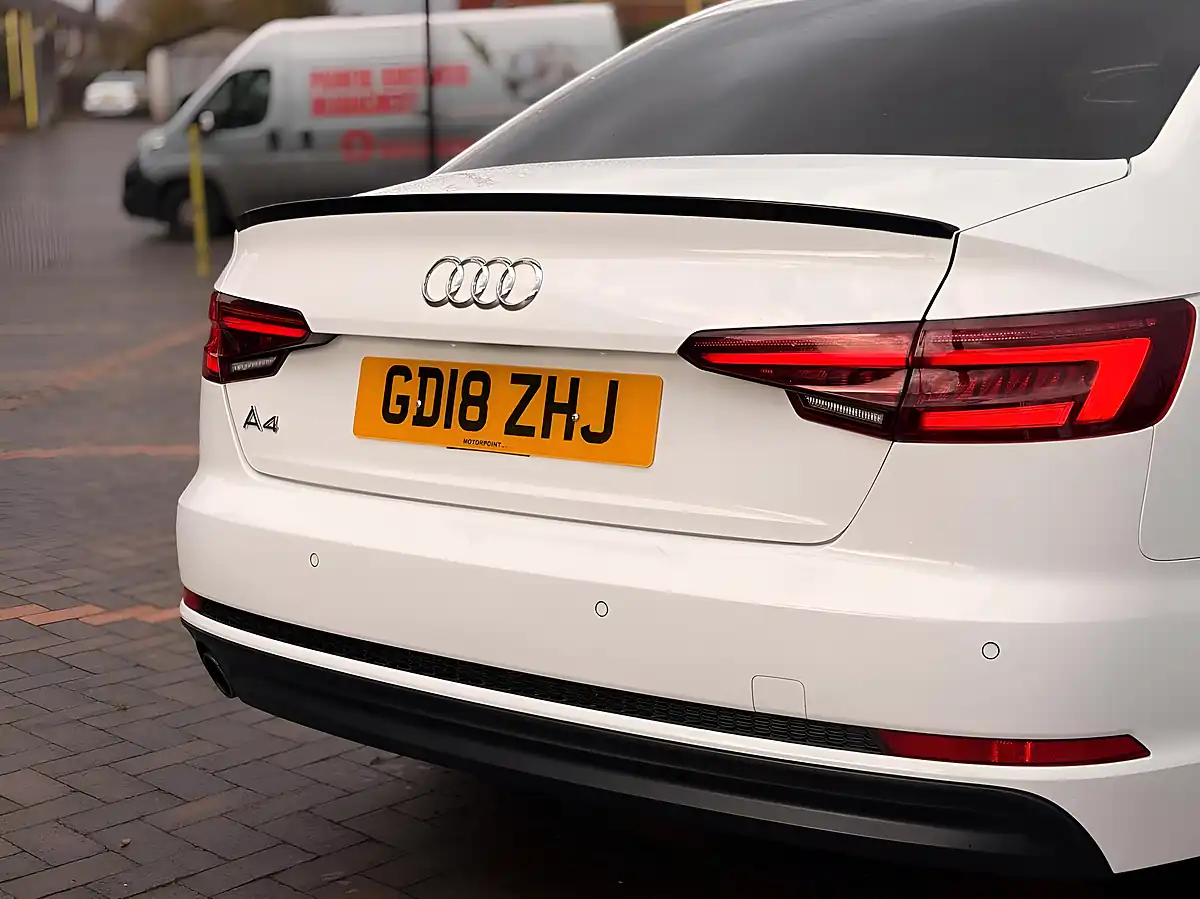 Used 2018 Audi A4 Black Edition White - Interior and Exterior details 12