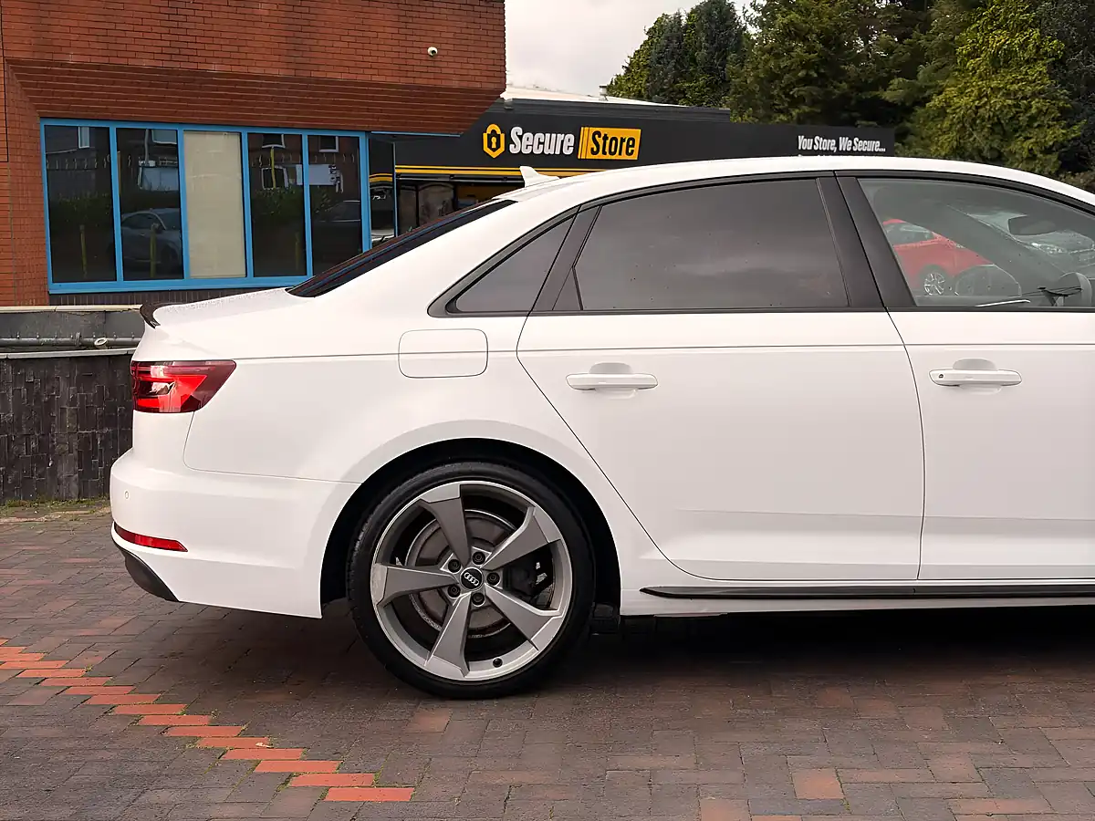 Used 2018 Audi A4 Black Edition White - Interior and Exterior details 13