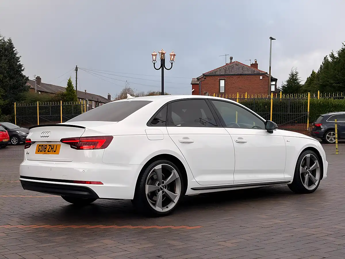 Used 2018 Audi A4 Black Edition White - Interior and Exterior details 3