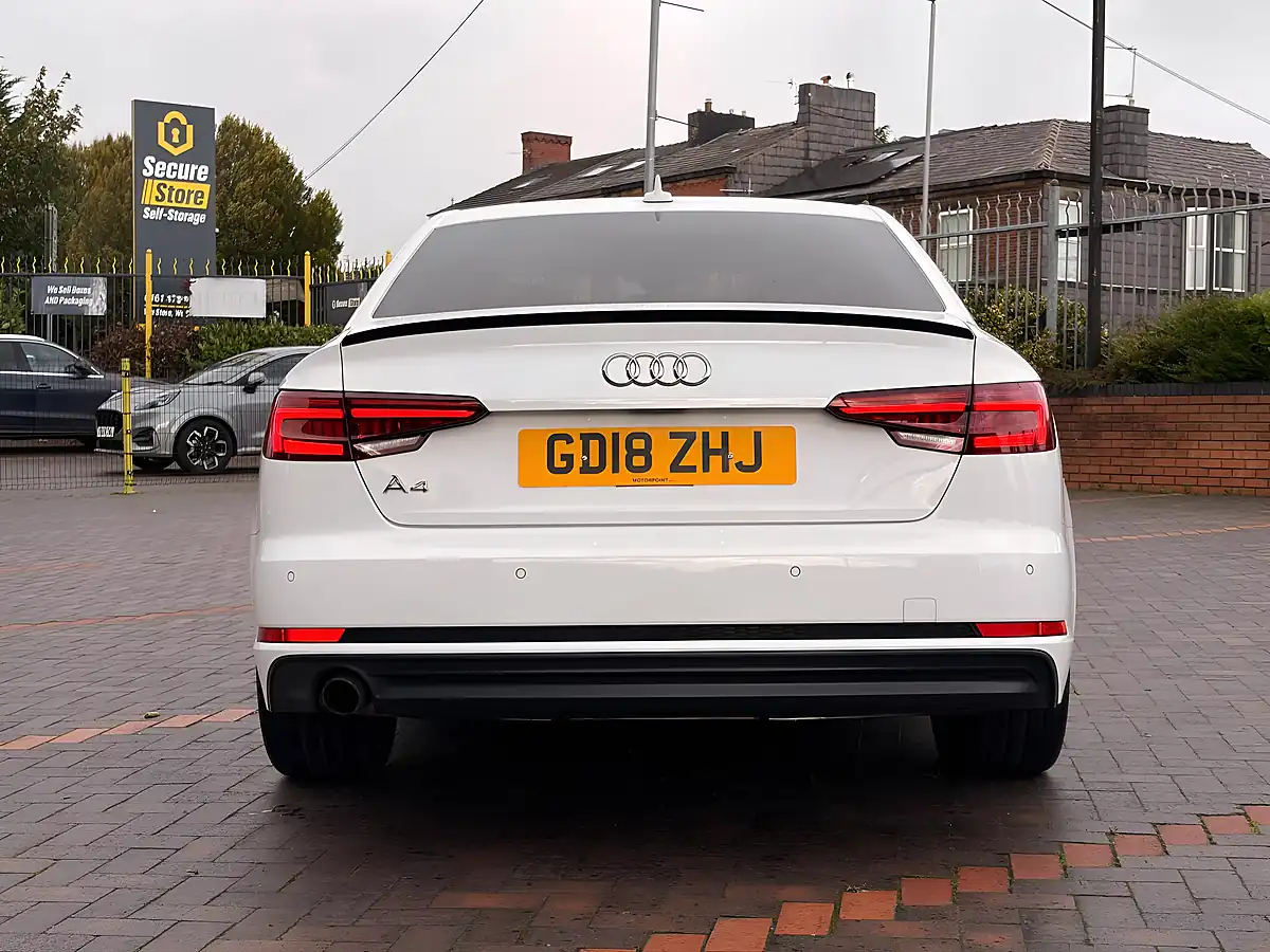 Used 2018 Audi A4 Black Edition White - Interior and Exterior details 5
