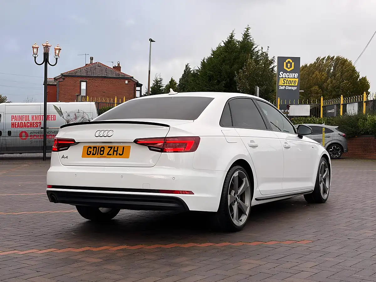 Used 2018 Audi A4 Black Edition White - Interior and Exterior details 6