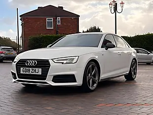 Used 2018 Audi A4 Black Edition White - Interior and Exterior details 7