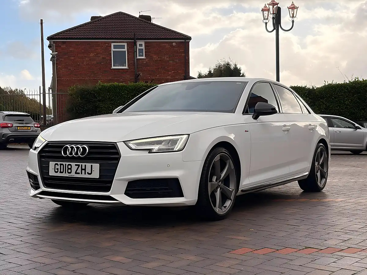 Used 2018 Audi A4 Black Edition White - Interior and Exterior details 7