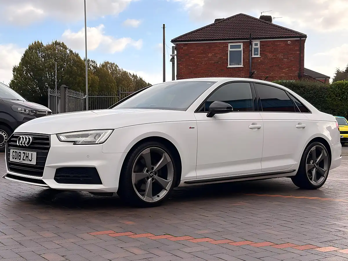 Used 2018 Audi A4 Black Edition White - Interior and Exterior details 8