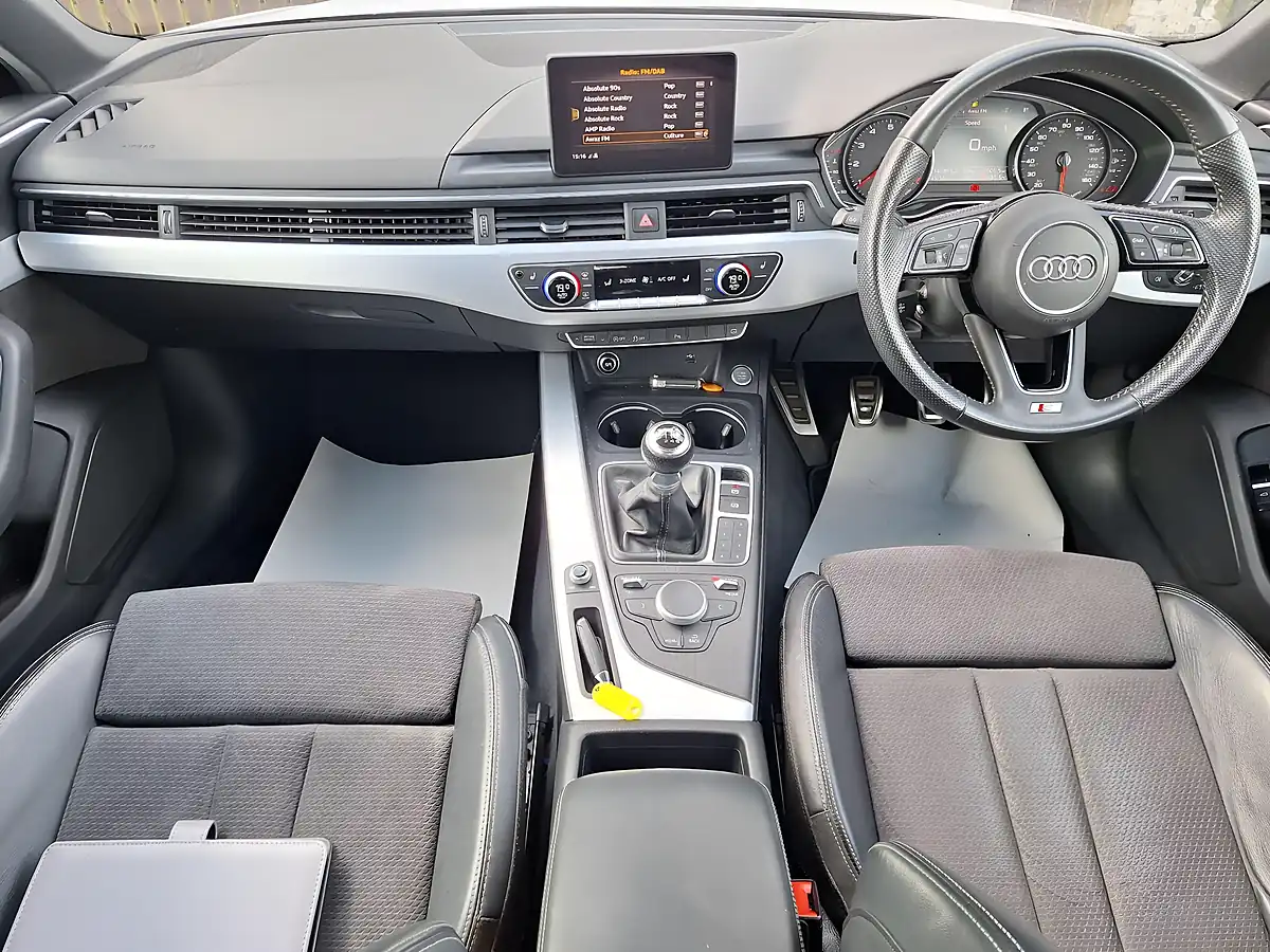 Used 2018 Audi A4 S Line White - Interior and Exterior details 11