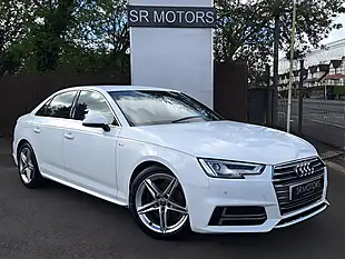 Used 2018 Audi A4 S Line White - Interior and Exterior details 2