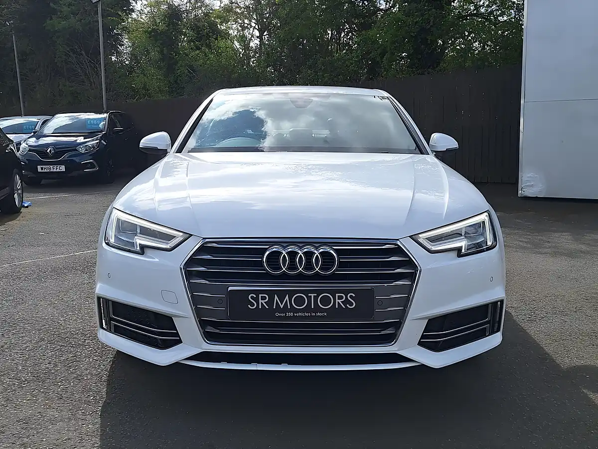 Used 2018 Audi A4 S Line White - Interior and Exterior details 3