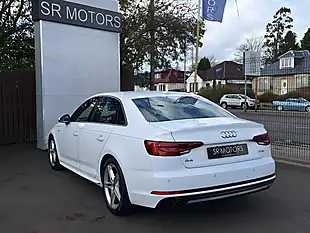 Used 2018 Audi A4 S Line White - Interior and Exterior details 5