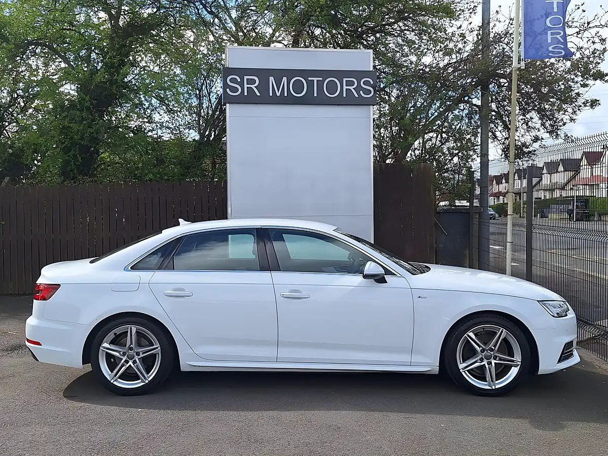 Used 2018 Audi A4 S Line White - Interior and Exterior details 7
