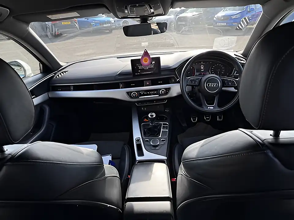 Used 2018 Audi A4 S Line White - Interior and Exterior details 13
