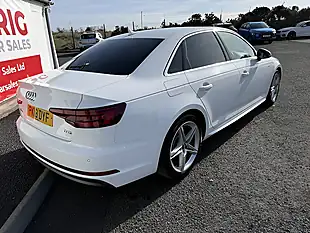 Used 2018 Audi A4 S Line White - Interior and Exterior details 3