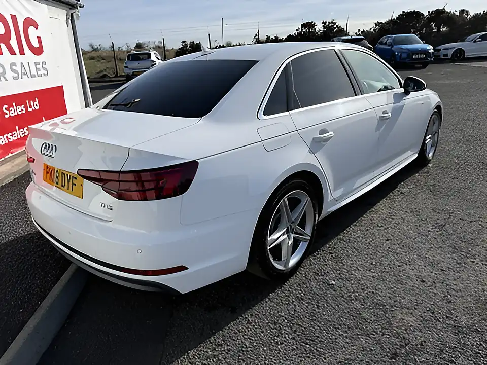 Used 2018 Audi A4 S Line White - Interior and Exterior details 3