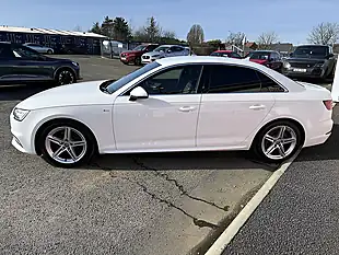 Used 2018 Audi A4 S Line White - Interior and Exterior details 4