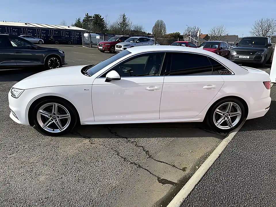 Used 2018 Audi A4 S Line White - Interior and Exterior details 4