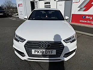 Used 2018 Audi A4 S Line White - Interior and Exterior details 5