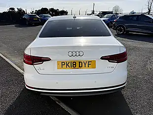 Used 2018 Audi A4 S Line White - Interior and Exterior details 6
