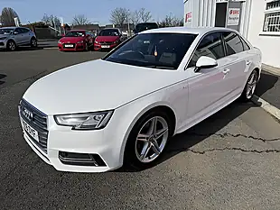 Used 2018 Audi A4 S Line White - Interior and Exterior details 8