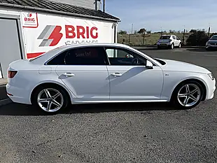 Used 2018 Audi A4 S Line White - Interior and Exterior details 9