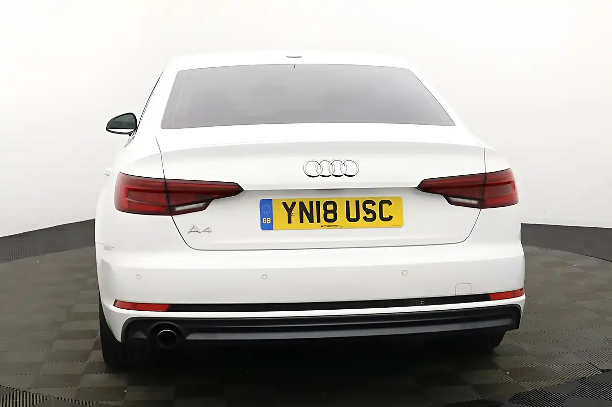 Used 2018 Audi A4 S Line White - Interior and Exterior details 5