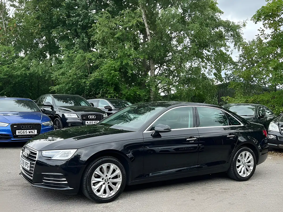 Used 2018 Audi A4 Se Black - Interior and Exterior details 2