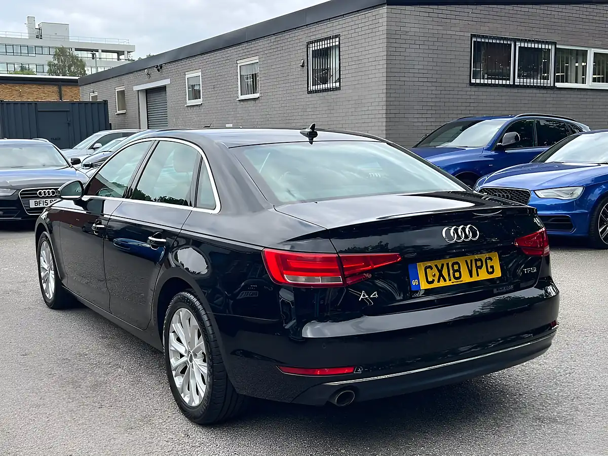 Used 2018 Audi A4 Se Black - Interior and Exterior details 4