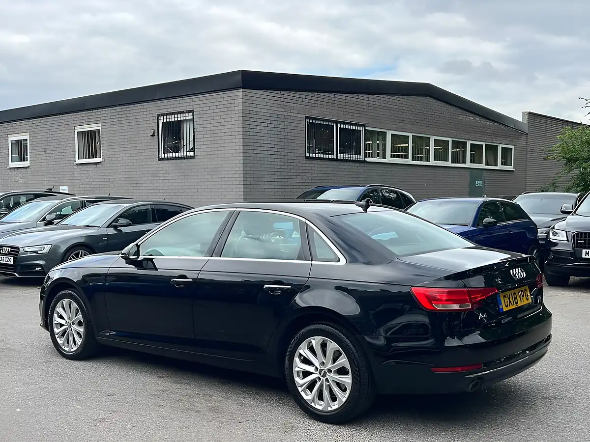 Used 2018 Audi A4 Se Black - Interior and Exterior details 8