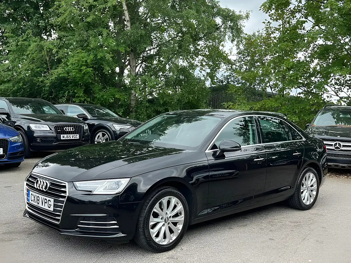 Used 2018 Audi A4 Se Black - Interior and Exterior details 9
