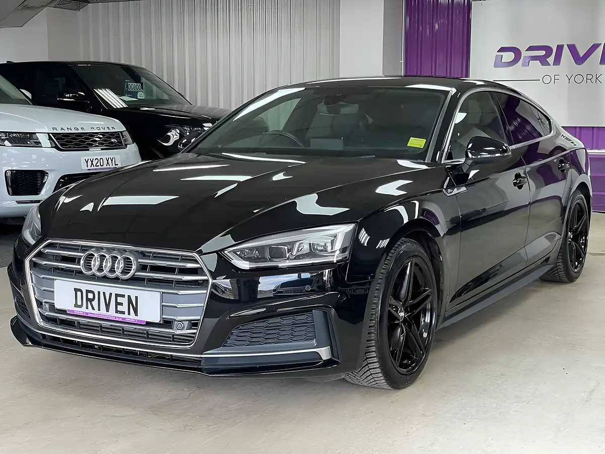 Used 2018 Audi A5 S Line Black - Interior and Exterior details 5