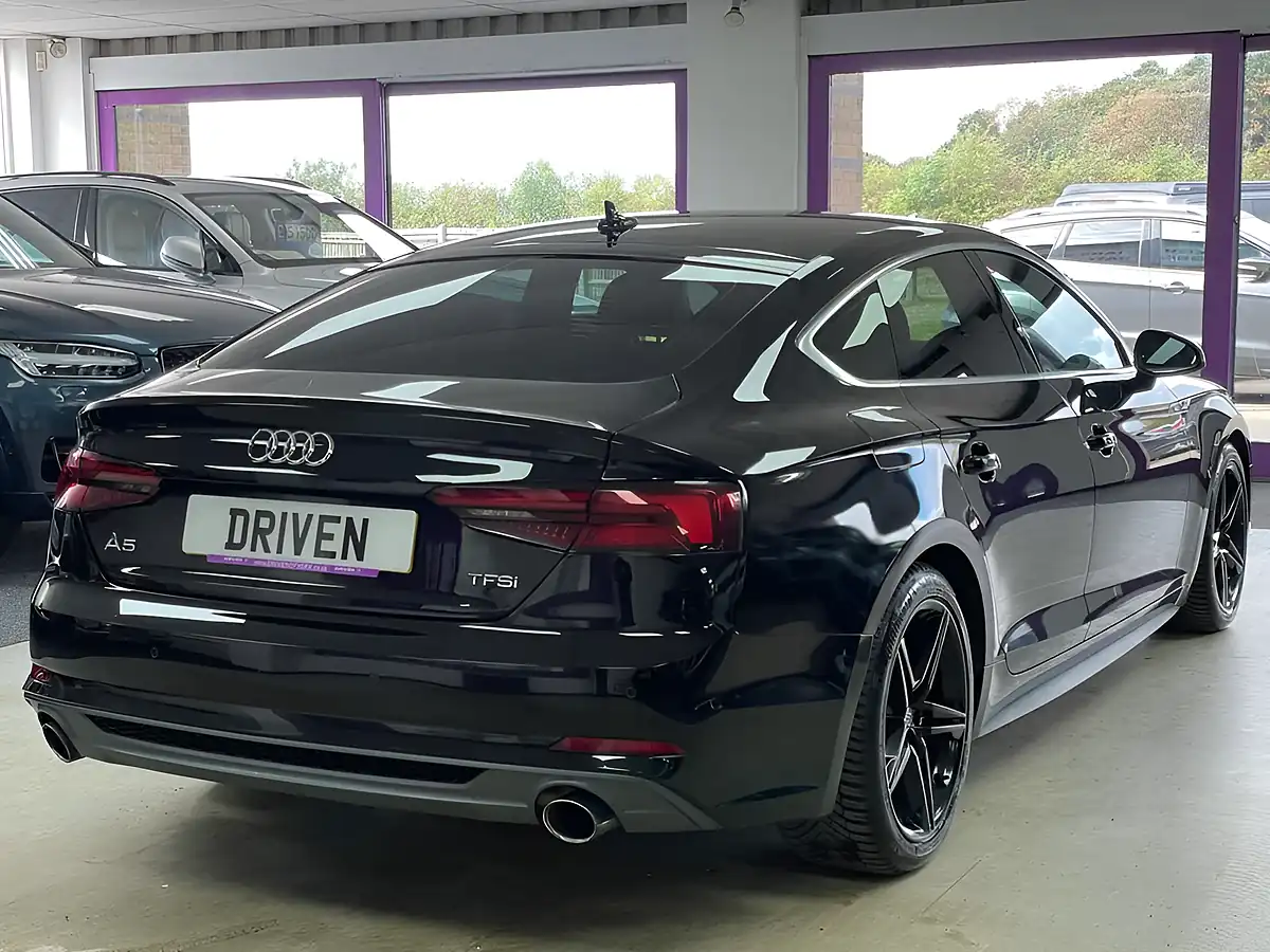 Used 2018 Audi A5 S Line Black - Interior and Exterior details 8