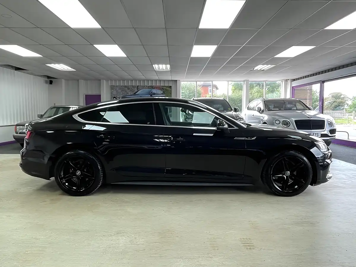 Used 2018 Audi A5 S Line Black - Interior and Exterior details 9