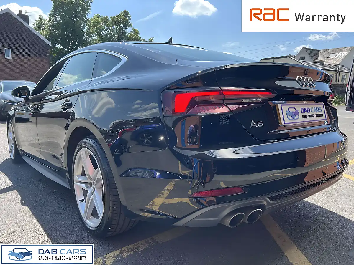 Used 2018 Audi A5 S Line Black - Interior and Exterior details 11