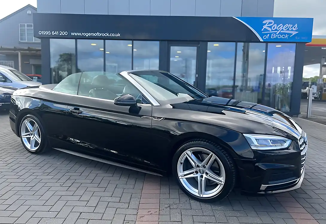Used 2018 Audi A5 S Line Brilliant Black - Interior and Exterior details 14