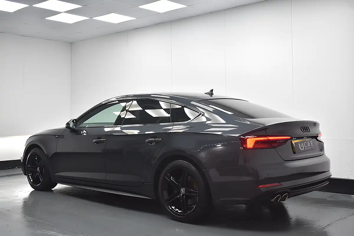 Used 2018 Audi A5 S Line Grey - Interior and Exterior details 4