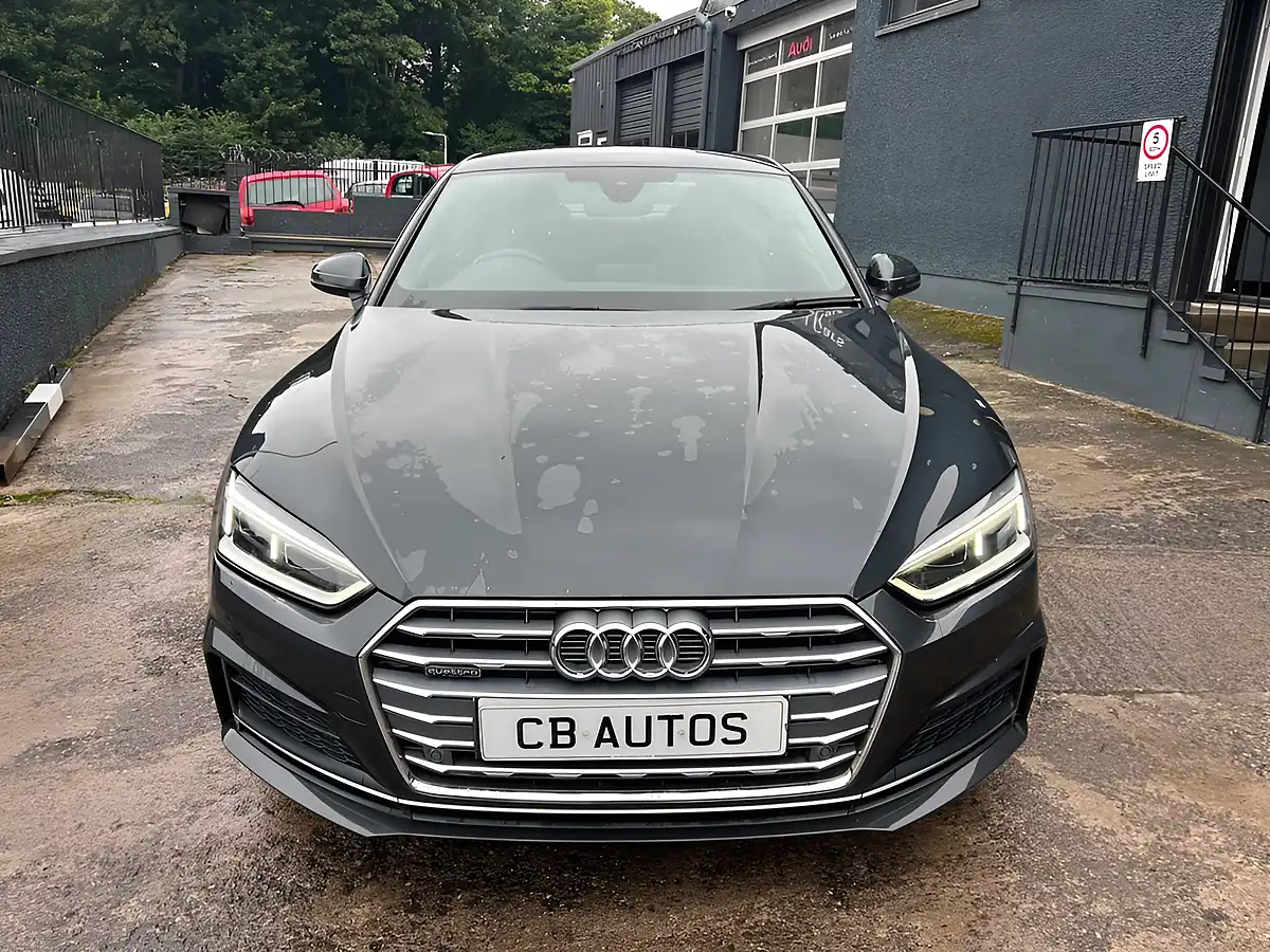Used 2018 Audi A5 S Line Grey - Interior and Exterior details 2