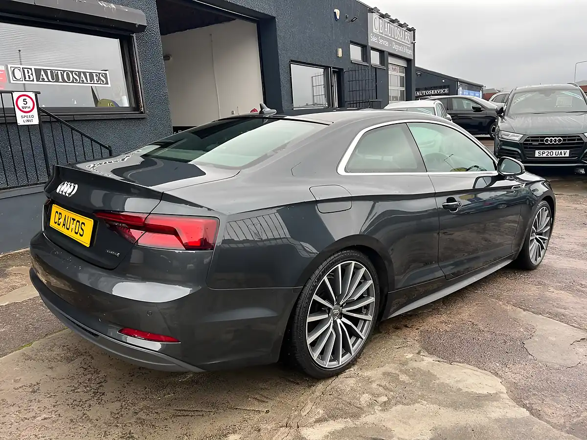 Used 2018 Audi A5 S Line Grey - Interior and Exterior details 4
