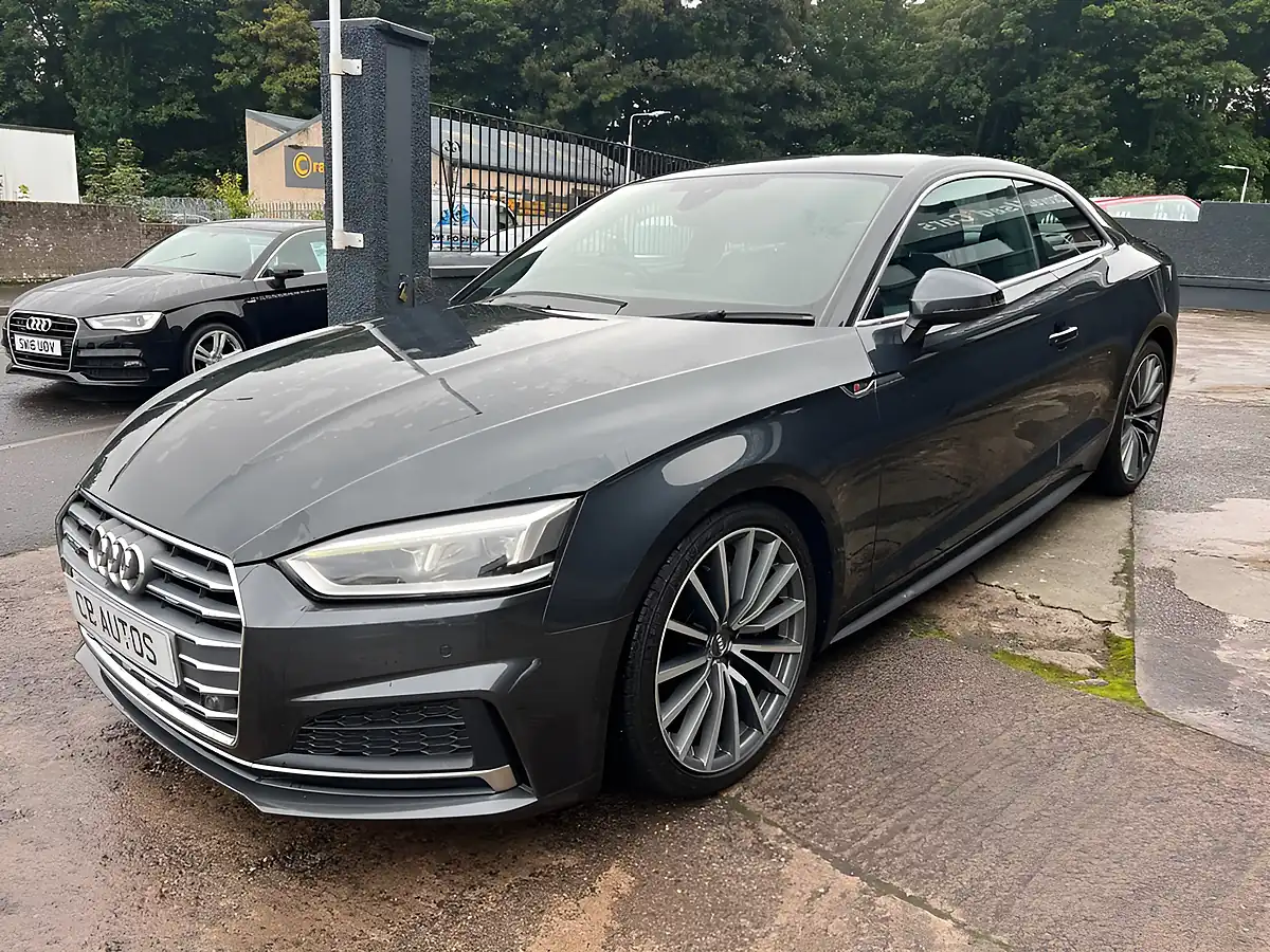 Used 2018 Audi A5 S Line Grey - Interior and Exterior details 8