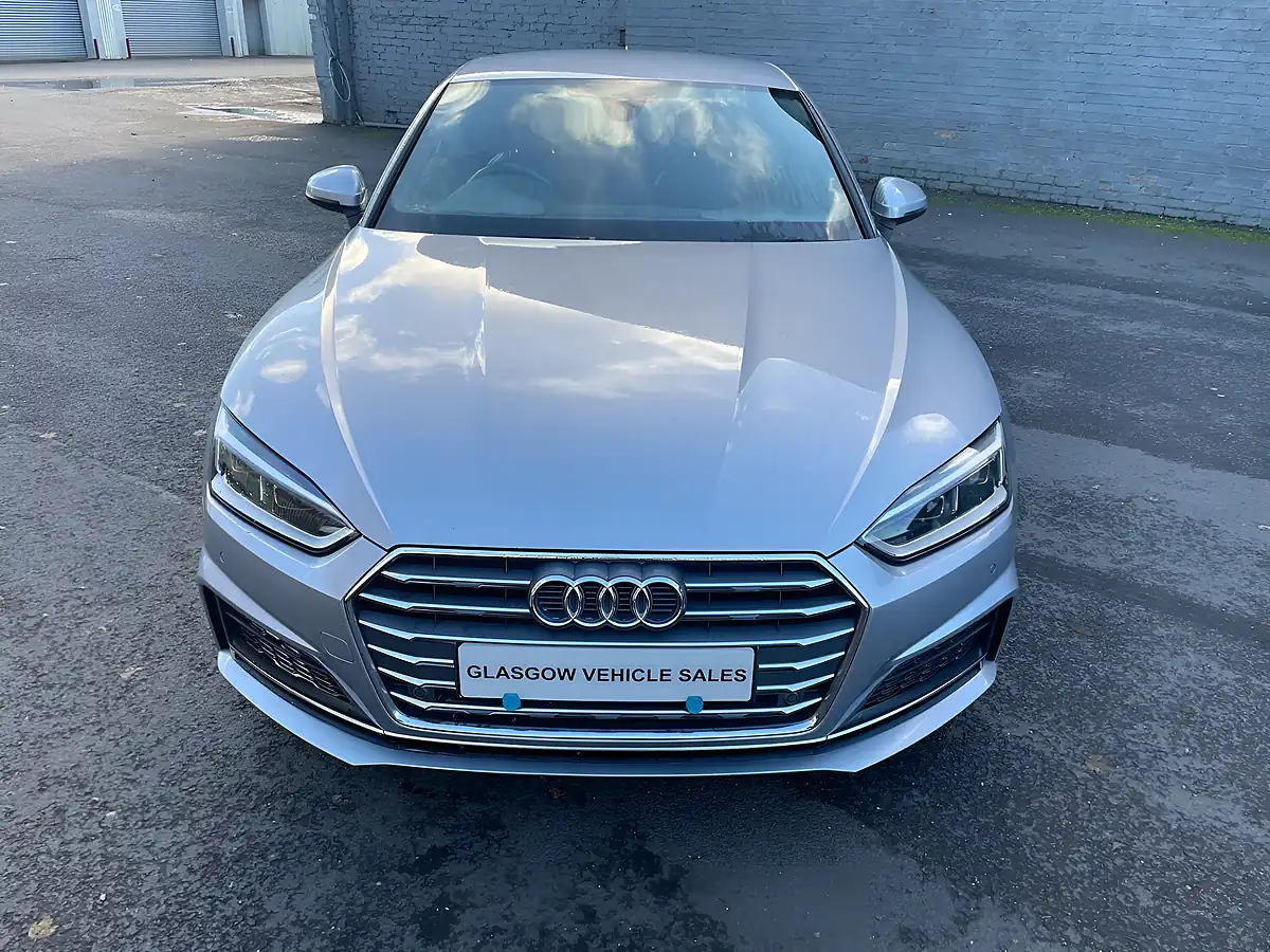 Used 2018 Audi A5 S Line Silver - Interior and Exterior details 2